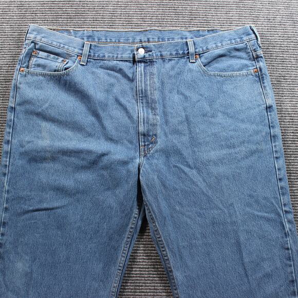 Levi's 550 Jeans Men's 48x29 Light Wash Relaxed Fit - Picture 4 of 9